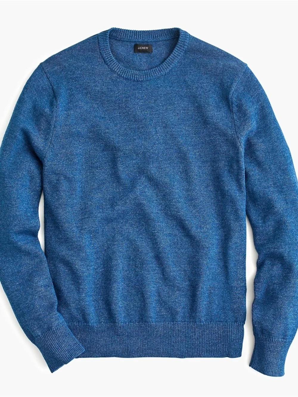 J. Crew Men's Crewneck Sweater in Blue Size L NWT